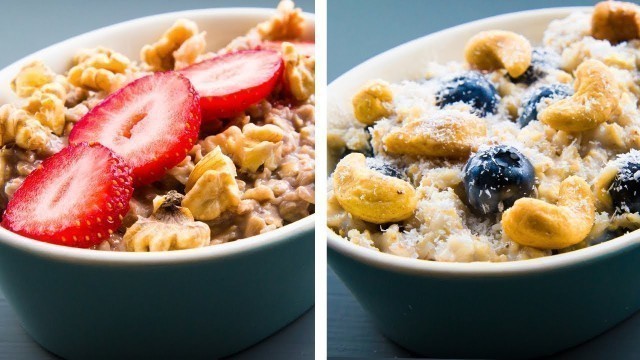 '3 Healthy Oatmeal Recipes For Weight Loss'