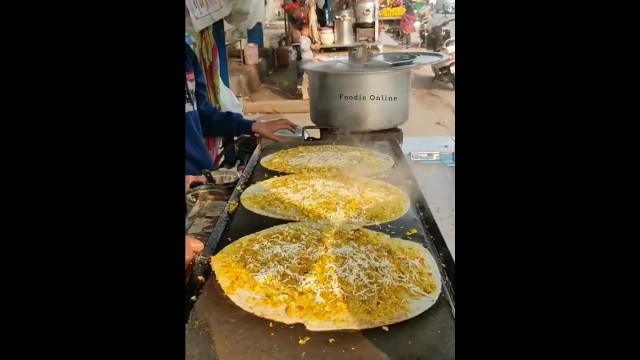 'Fast making Indian Dosa in Jahangir puri  | Indian Street Food #shorts'