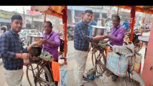 'साइकिल वाले Uncle Ji का खस्ता#Kanpur Food#Street Food India#Planet Ashish'