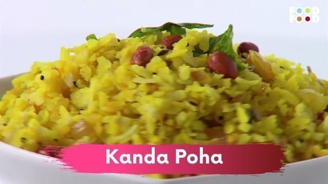 'Kanda Poha Recipe (कांदे पोहे) | Sanjeev Kapoor | Hello Breakfast - FoodFood'