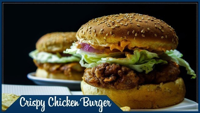 'KFC Style Crispy Chicken Burger... || చికెన్ బర్గర్ తయారీ || Wirally Food'