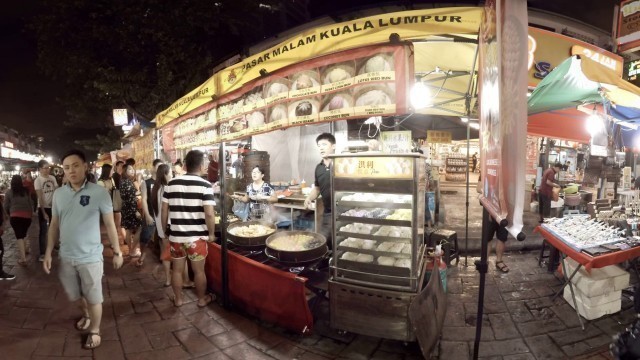 '360 video: Street Food at Jalan Alor, Kuala Lumpur, Malaysia'