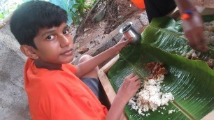 'Village food factory /Chicken Gravy - Neychoru Cooking by my Family in my village / food factory'