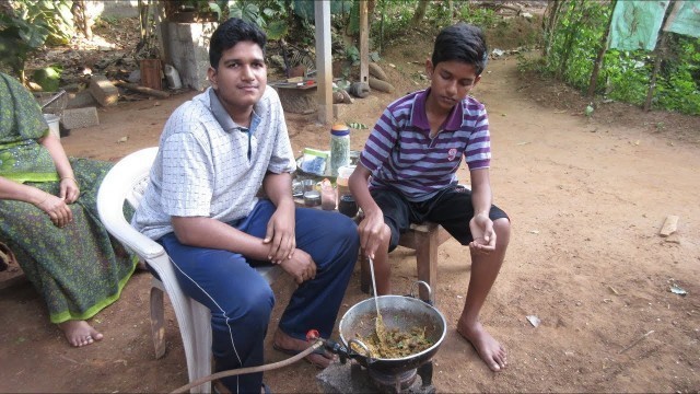 'Village food factory / Kaada Kozhi Roast Cooking by my Family in my village / The Food Rangers'