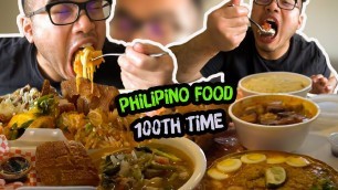 'I TRY FILIPINO FOOD for the 100th TIME'