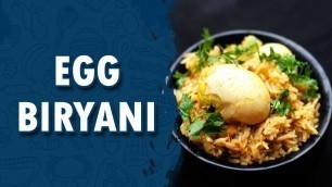 'Egg Biryani ||ఎగ్గ్ బిర్యానీ  తయారీ  విధానము || Wirally Food'