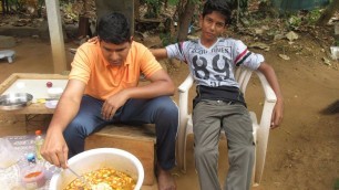 'Village food factory /Mushroom Biryani Recipe Cooking by my Family in my village /The Food Ranger'