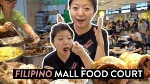 'This FILIPINO MALL Food Court is CRAZY 