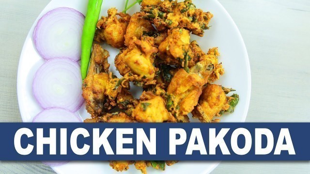 'Chicken Pakoda || Chicken Pakoda Recipe || How to prepare Chicken Pakoda || Wirally Food'