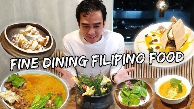 'The Best Gourmet Filipino Food in Manila (HAPAG Restaurant Review) | Vlog #783'