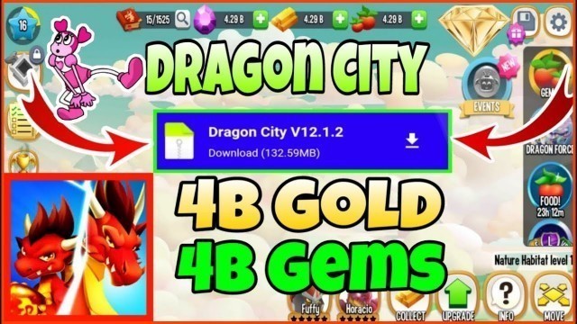 'Dragon City Mod Apk V.12.1.2 Unlimited Money,Coins,Foods, || Dragon City Mod Apk Terbaru 2021 ||'