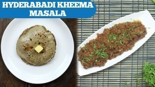 'Hyderabadi Kheema Masala & Bajra Roti || Wirally Food'