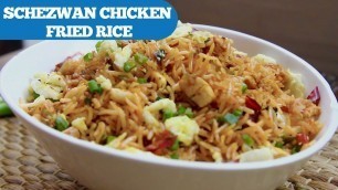 'Schezwan Chicken Fried Rice | How to prepare Chicken Fried Rice || Wirally Food'