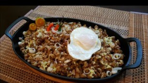 'SISIG \"PORK SISIG\" IN SIZZLING PLATE - AUTHENTIC FILIPINO FOOD'