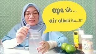'Bikin sendiri minuman alkali .... lebih aman buat kesehatan... resep JSR by Dr. Zaidul Akbar'