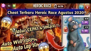 'Cheat Terbaru Heroic Race, Agustus 2020 | Versi Ultrasptool Terbaru 89% Akurat !!! | Dragon City !!!'