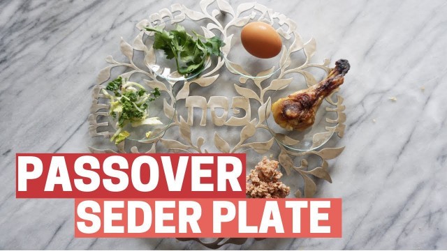 'PASSOVER SEDER PLATE! What Goes on a Seder Plate & How to Make One!'