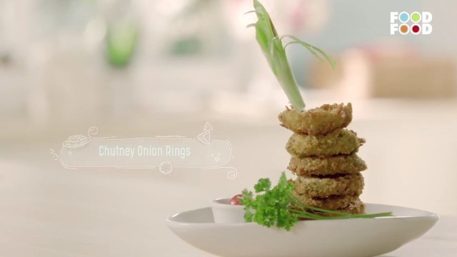 'Chutney Onion Ring | Namkeen Nation | Rakesh Seth | FoodFood'