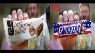 'Snickers Ice Cream Bar VS Schwan\'s Gold \'N\' Nugit'