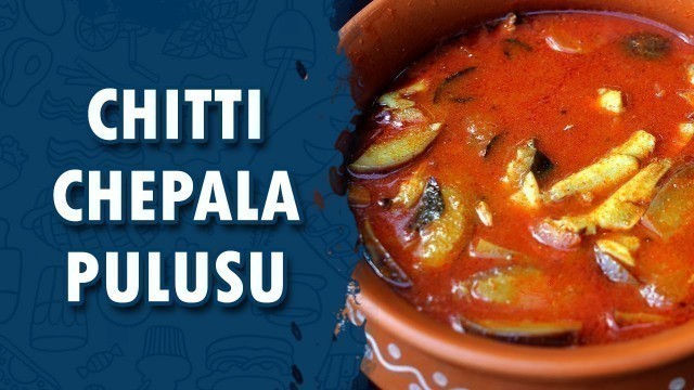 'Chitti Chepala Pulusu | How to make Small Fish Curry || Wirally Food'