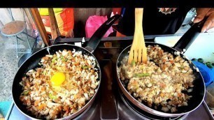 'Filipino Street Food | Crunchy Sisig with Egg'