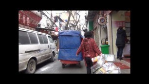 'Back Street Markets in Wuhan China'