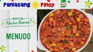 'How to Cook Filipino Pork Menudo'