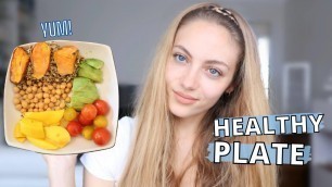 'HOW TO CREATE A HEALTHY PLATE of food: what should my plate look like? *updated edition!* | Edukale'