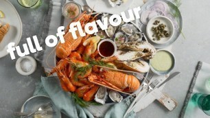 'How to plate a seafood platter like a food stylist'