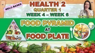 'HEALTH 2 || QUARTER 1 WEEK 4 - WEEK 6 | MELC-BASED | FOOD PYRAMID AT FOOD PLATE'