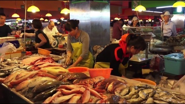 'Wuhan Animal - Seafood Market in China'