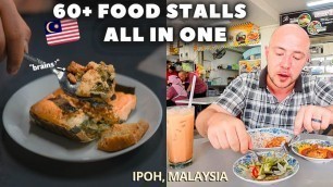 'EPIC Malaysian Food Hawker Center in IPOH MALAYSIA | Diverse Street Food in MALAYSIA'