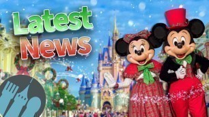 'Latest Disney News: NEW Magic Kingdom Christmas Party, EPCOT Monorail Returns, & MORE Parks News'