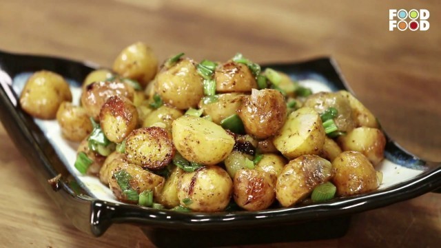 'Salt & Vinegar Potatoes | Snack Time | Chef Sanjeev Kapoor | FoodFood'