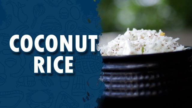 'Coconut Rice || Wirally Food'