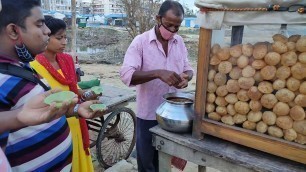 'Panipuri / Fuchka / Golgappa at Digha || Indian Street Food'