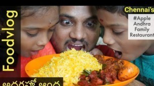 'Amazing Andhra Gongura Biryani & Jumbo Meals @ Rs 200 | TELUGU VLOG | Wirally'