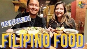'BEST FILIPINO FOOD in LAS VEGAS - Trying Asian Fusion Food with @Norma Geli'