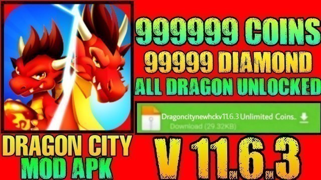 '✅New Hack✅ Dragon City Mod Apk 2021 v11.6.3 Hack | Unlimited Gems & Coins, All Dragons Unlocked 2021'