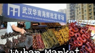 'Wuhan China Market | Before Covid-19'