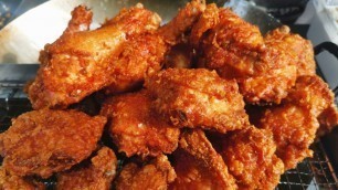 'Ep 150 Fried Chicken Street Food Malaysia Penang Sam Lim Belachan Fried Chicken @ Food Panda'