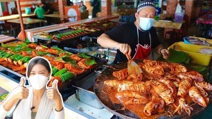 'MALAYSIA IKAN BAKAR & SOTONG BAKAR!- Korean Girl Street Food Adventure'