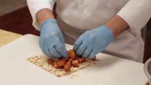 'Schwan\'s Chef Collective How To: Chicken and Waffles Pizza Sandwich'