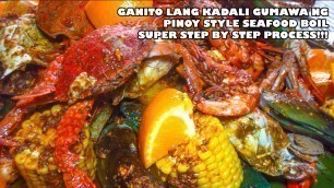 'How To Cook Seafood Boil Filipino Style'