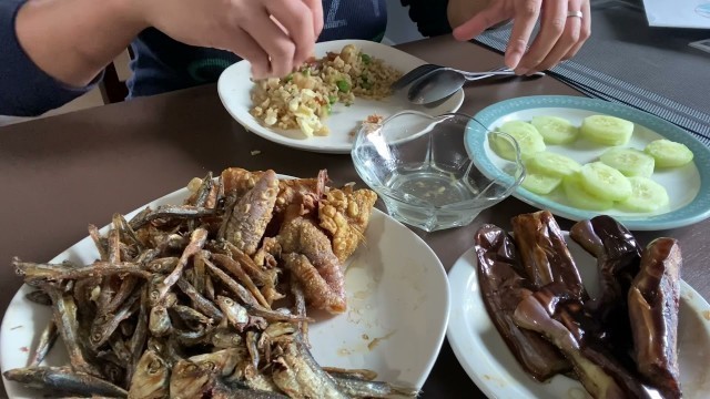 'Solo Mukbang Filipino Food | ASMR Dried Fish | Filipino Breakfast'