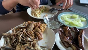 'Solo Mukbang Filipino Food | ASMR Dried Fish | Filipino Breakfast'