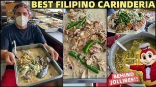 'BEST FILIPINO CARINDERIA BEHIND JOLLIBEE - Family Eatery In Legazpi Bicol (Amazing Food!)'