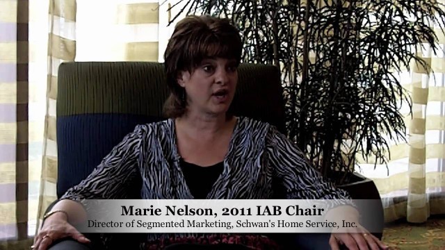 'AHF 2010 Marie Nelson - 2011 IAB Chair - Dir of Segmented Marketing, Schwan\'s Home Service, Inc.'