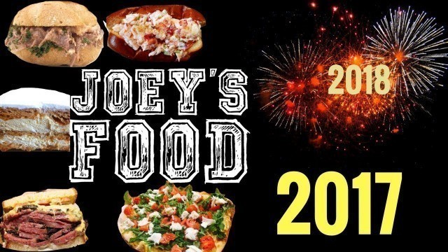 'JOEY\'S FOOD 2017 YOUTUBE REWIND'