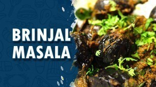 'Brinjal Masala || How To Make Brinjal Masala Recipe Wirally Food'